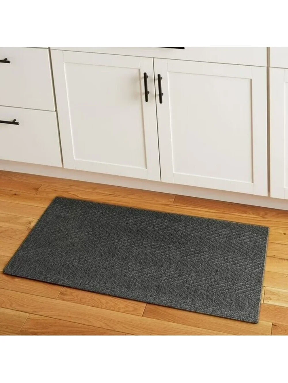 Town & Country Basics Herringbone Textured EverWash Washable Area Rug 2'11x4'11